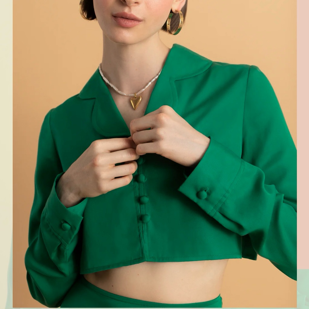 Santos By Monica Donna Button-Up Top — image 4 of 8